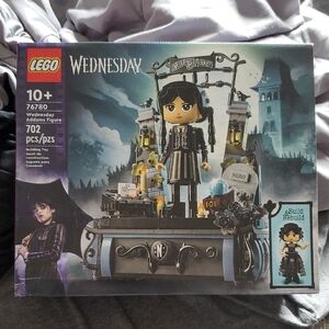 LEGO Wednesday Addams Set - Black, Gray, and Blue